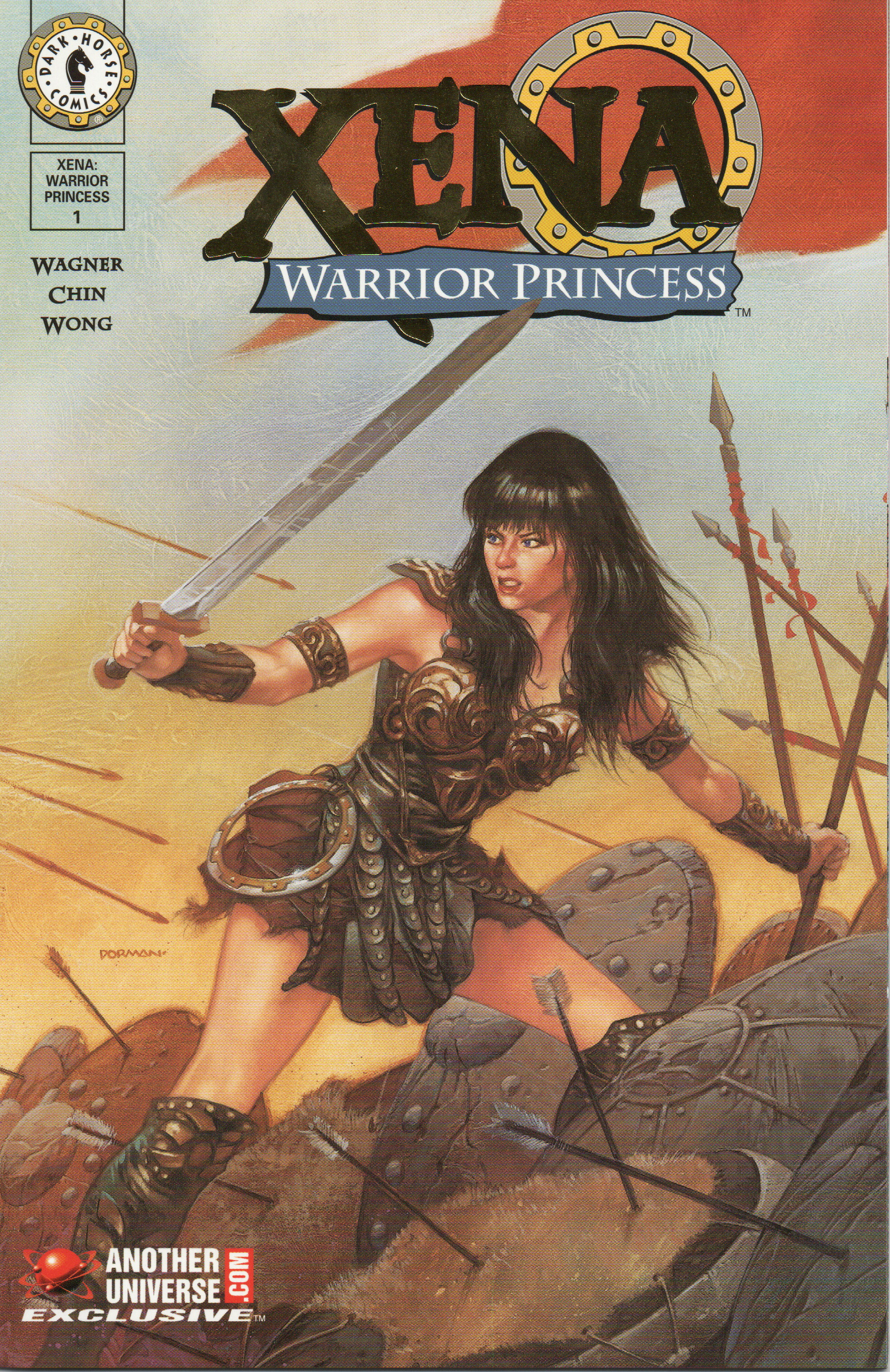 Xena Warrior Princess “2nd Series” #1AU Comic Book by Dark Horse Comics at TheGlassyLass.com