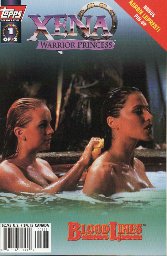 Xena Warrior Princess "Blood Lines" #1A Comic Book by Topps Comics at TheGlassyLass.com