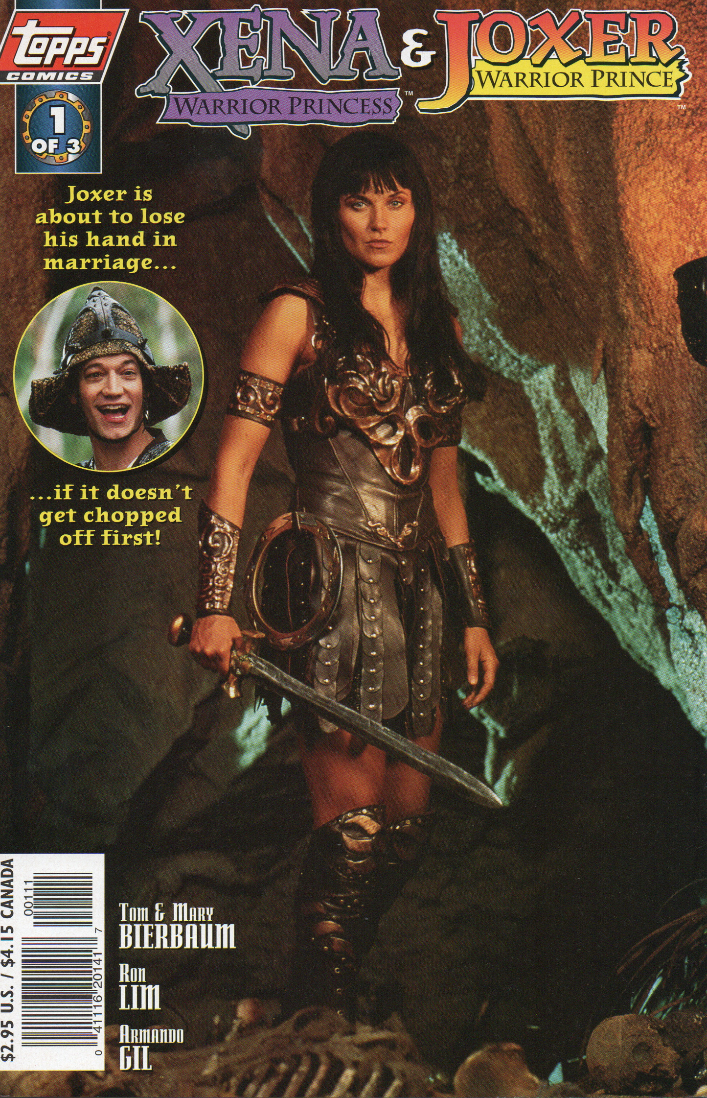 Xena and Joxer #1 Comic Book by Topps Comics at TheGlassyLass.com