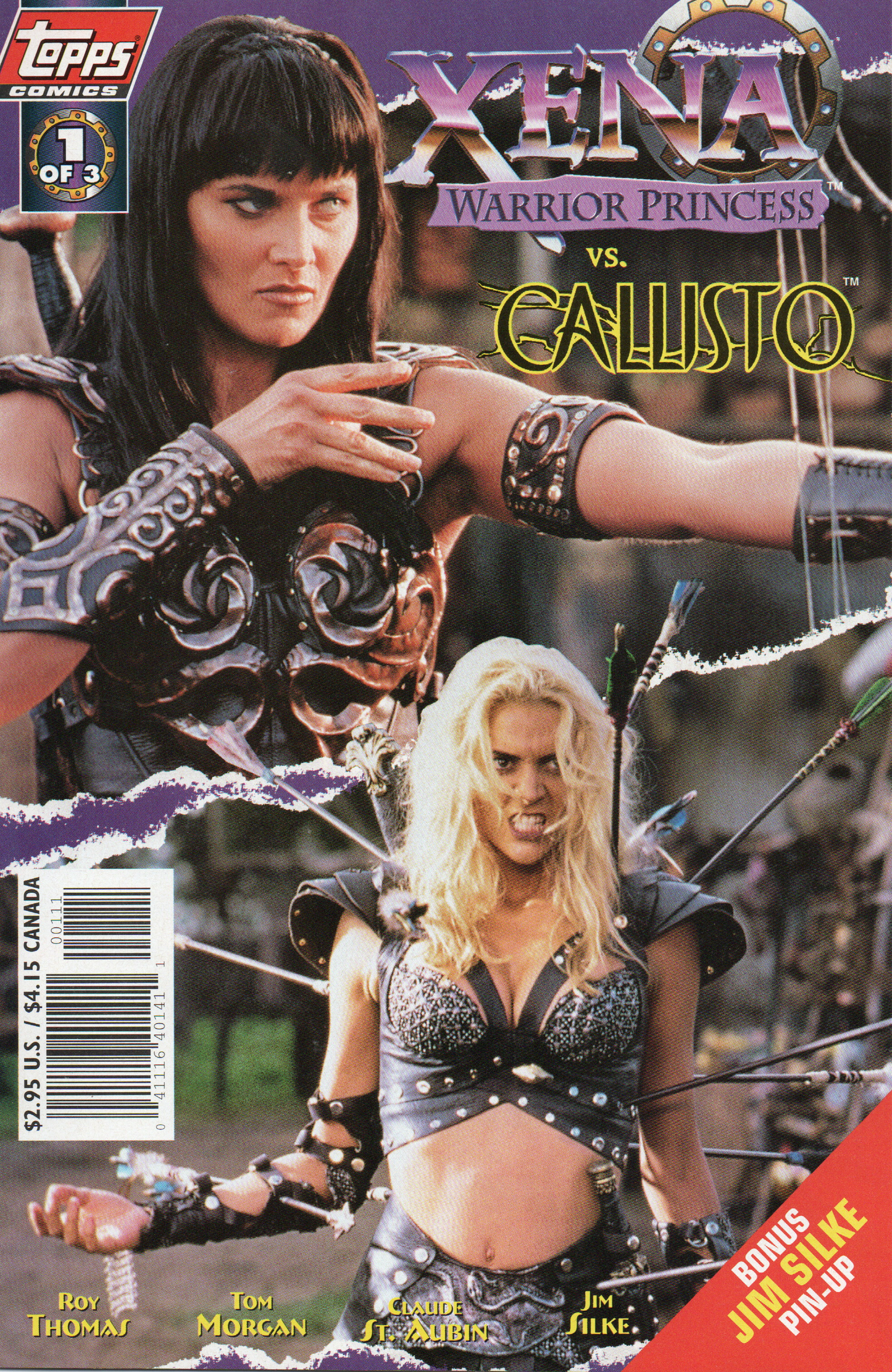 Xena vs. Callisto #1 Comic Book by Topps Comics at TheGlassyLass.com